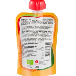 6+M Bio Mango-Perzik met Appel Knijpzakje|Kruidvat Online