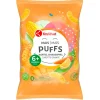 Kruidvat 6+M Bio Sinaasappel en Wortel Maïspuffs< Babytussendoortjes