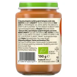 6+M Bio Spaghetti Bolognese Maaltijd|Kruidvat