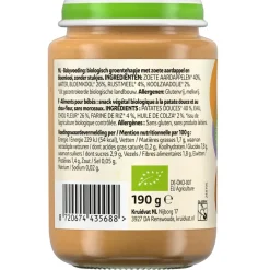 6+M Bio Zoete Aardappel & Bloemkool Maaltijd|Kruidvat Discount