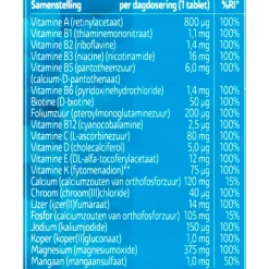 Kruidvat Magnesium Multi A-Z Tabletten< Mineralen