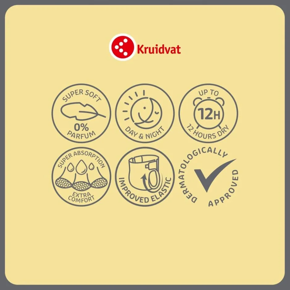Kruidvat Maxi+ Maat 4+ Luiers Jumbopack< Luiers Maat 4