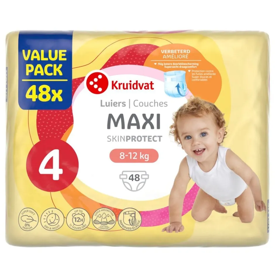 Maxi Maat 4 Luiers Valuepack|Kruidvat Discount