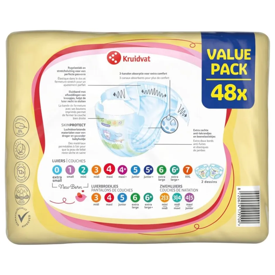 Maxi Maat 4 Luiers Valuepack|Kruidvat Discount