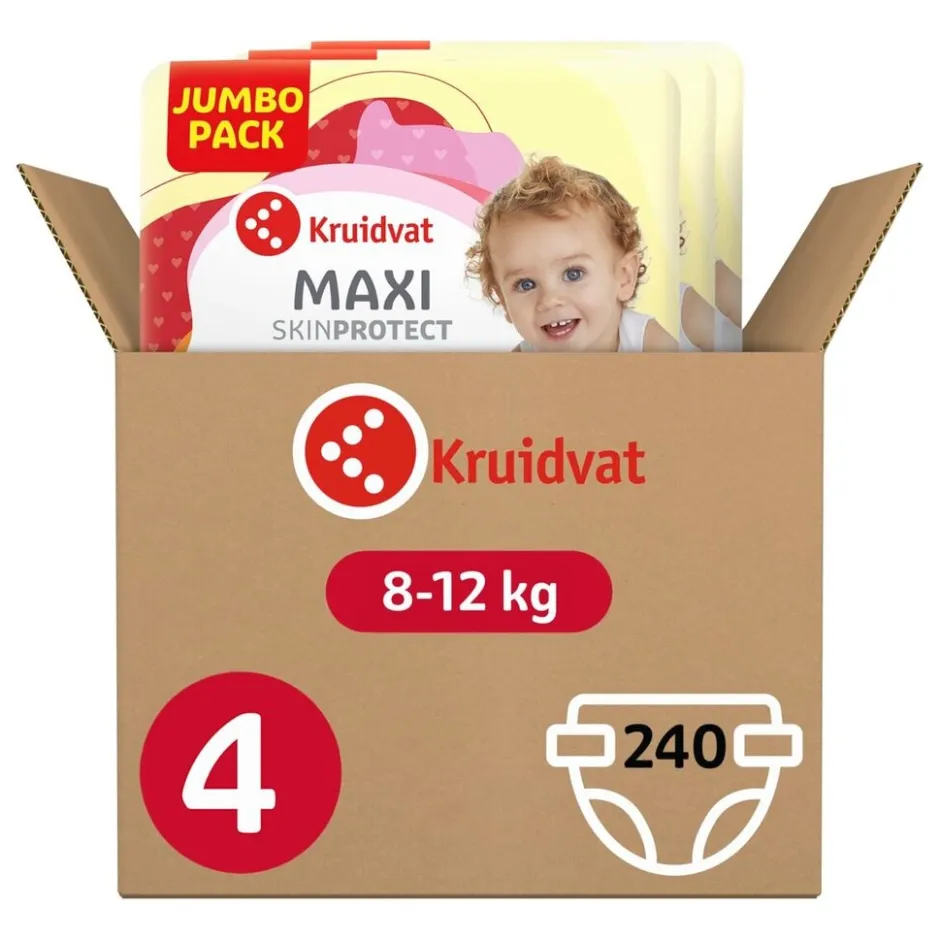 Maxi Maat 4 Luiers Volumedoos|Kruidvat