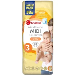 Kruidvat Midi Maat 3 Luiers Valuepack< Luiers Maat 3