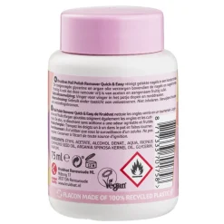 Kruidvat Nail Care Quick & Easy Nagellakremover zonder Aceton< Nagelverzorging