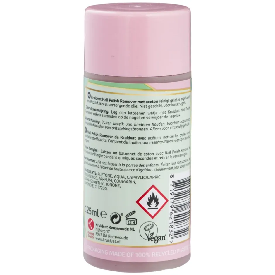 Kruidvat Nail Polish Remover< Nagelverzorging