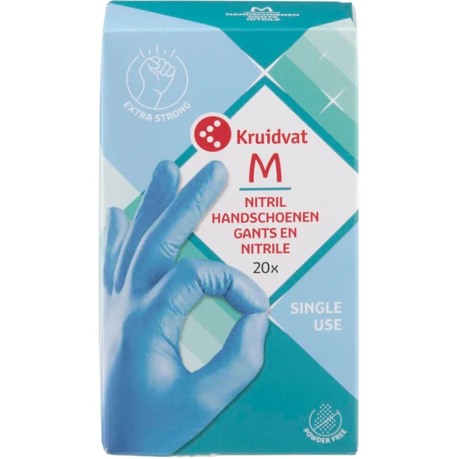 Kruidvat Nitril Handschoenen< Schoonmaakartikelen