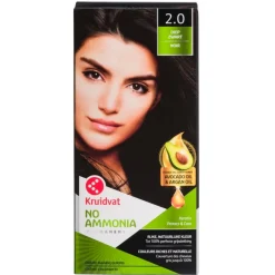 Kruidvat No Ammonia 2.0 Diep Zwart Crème Haarkleuring< Haarverf