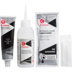 Kruidvat No Ammonia 2.0 Diep Zwart Crème Haarkleuring< Haarverf