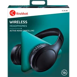 Kruidvat Noise Cancelling Draadloze Koptelefoon< Koptelefoons
