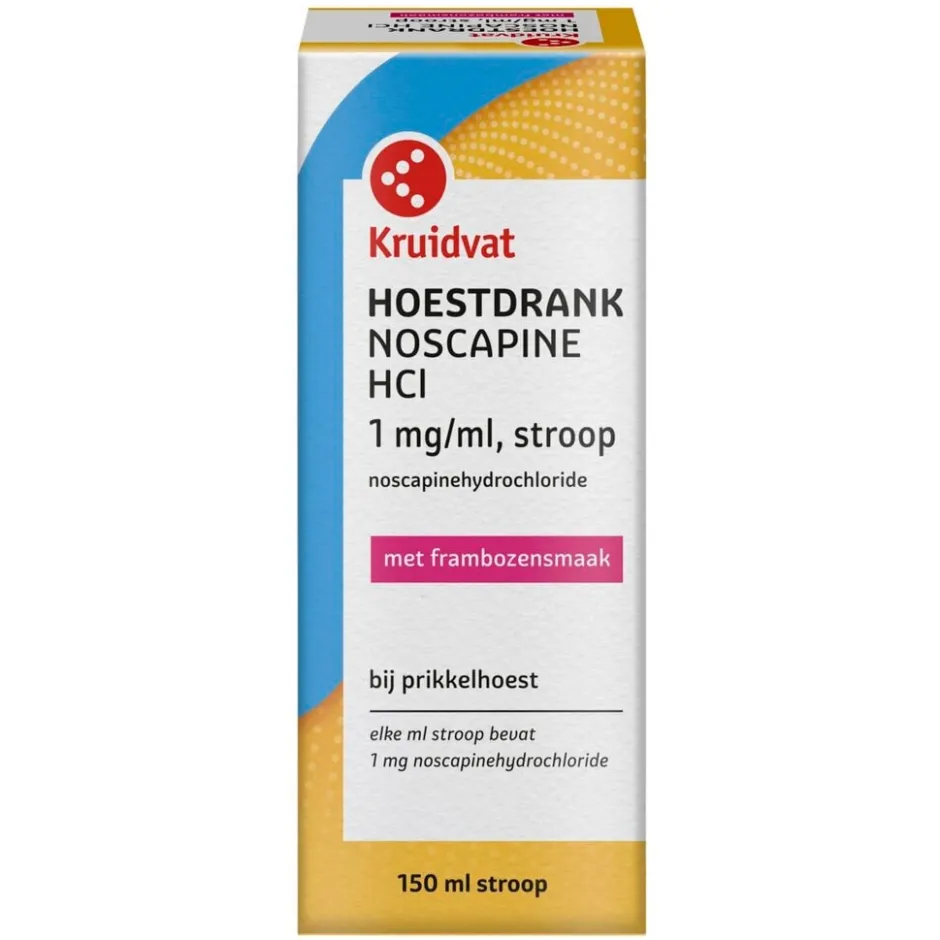 Kruidvat Noscapine Noscapinehydrochloride Hcl 1mg/ml Hoestdrank< Luchtwegen