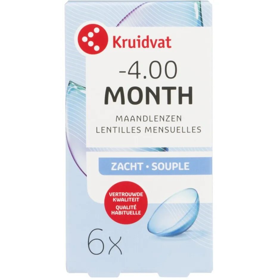 Opticare -4.00 Zachte Maandlenzen|Kruidvat Best