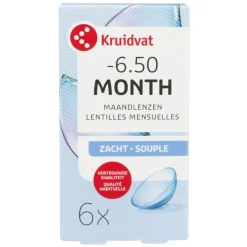 Kruidvat Opticare -6.50 Zachte Maandlenzen< Lenzen