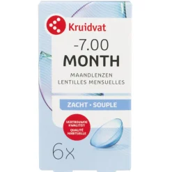 Kruidvat Opticare -7.00 Zachte Maandlenzen< Lenzen