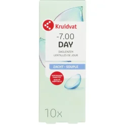Kruidvat Opticare -7.00 Zachte Daglenzen< Lenzen