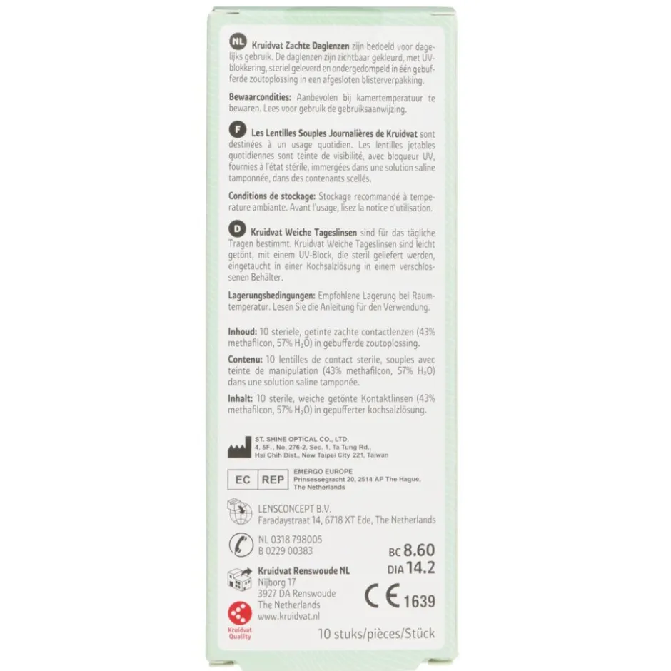 Opticare -5.00 Zachte Daglenzen|Kruidvat Online