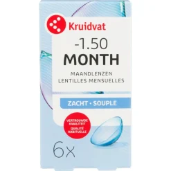 Kruidvat Opticare -1.50 Zachte Maandlenzen< Lenzen