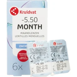 Kruidvat Opticare -5.50 Zachte Maandlenzen< Lenzen