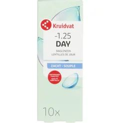 Kruidvat Opticare -1.25 Zachte Daglenzen< Lenzen
