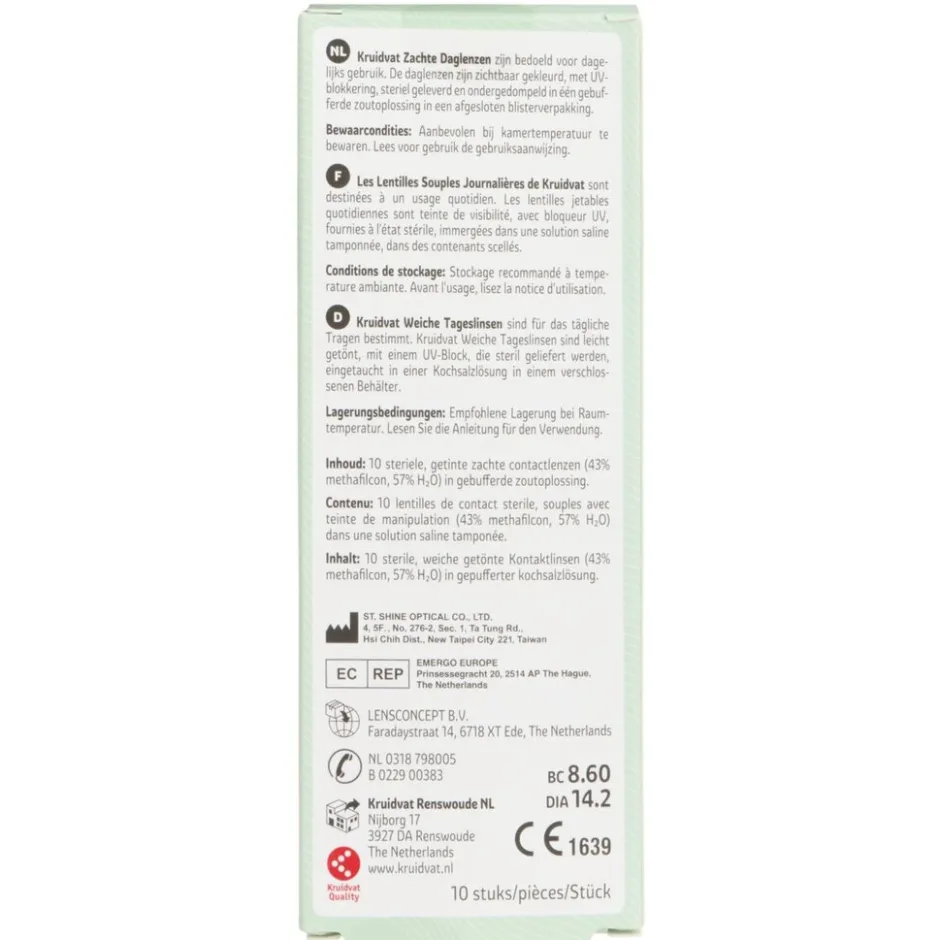 Opticare -3.50 Zachte Daglenzen|Kruidvat Best