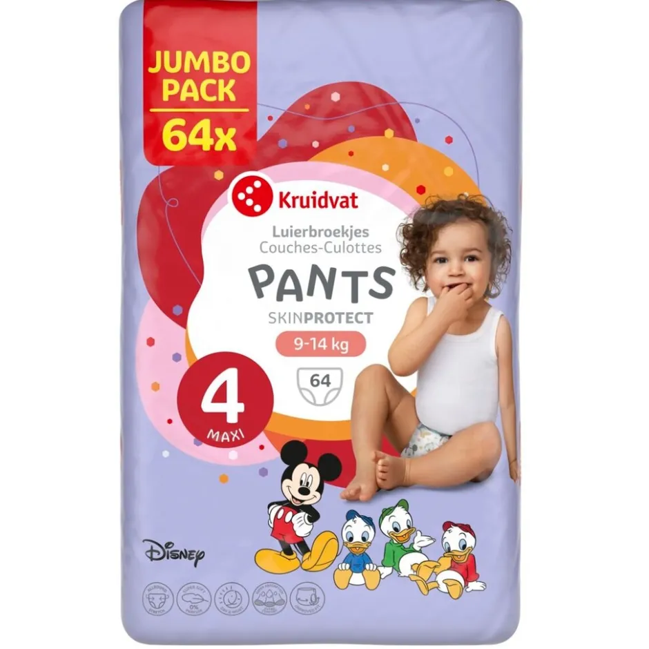 Pants Maat 4 Luierbroekjes Jumbopack|Kruidvat Clearance