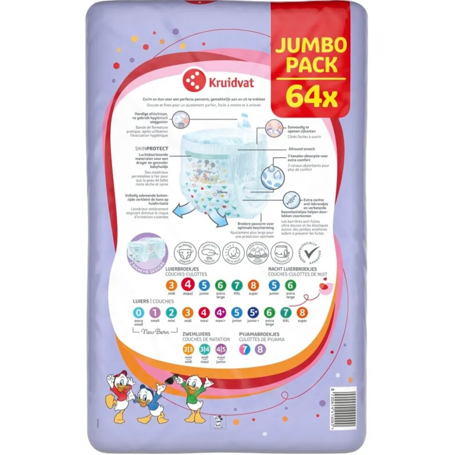 Pants Maat 4 Luierbroekjes Jumbopack|Kruidvat Clearance