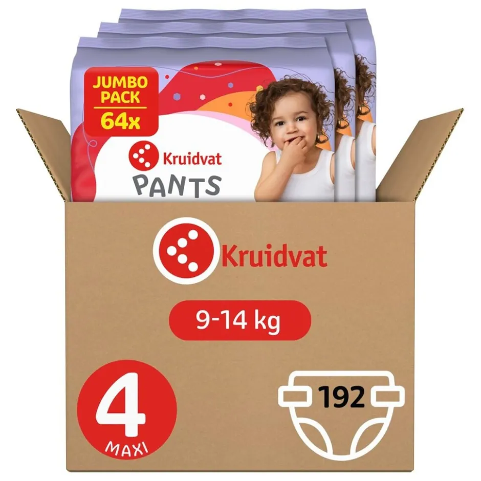 Kruidvat Pants Maxi Maat 4 Luierbroekjes Volumedoos< Luierbroekjes Maat 4