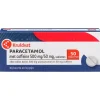 Kruidvat Paracetamol met Coffeïne 500mg /50mg Tabletten< Pijn
