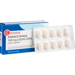 Paracetamol 500mg Liquid Caps|Kruidvat Clearance