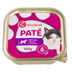Kruidvat Paté met Lam Kattenvoer< Katten