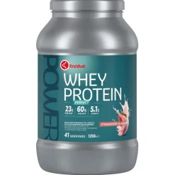 Kruidvat Perfect Whey Protein met Aardbeismaak< Proteine Eiwit Poeders