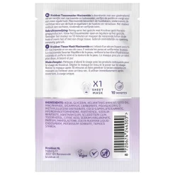 Kruidvat Pore Refining Niacinamide & Coconutwater Sheet Mask< Gezichtsmaskers