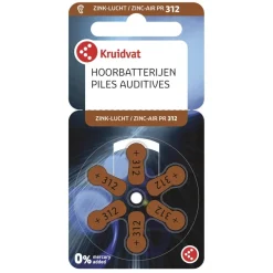 PR312 Hoorbatterijen|Kruidvat Discount