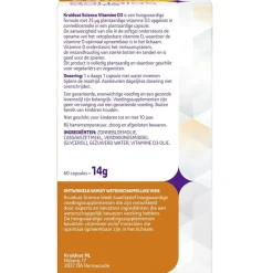 Kruidvat Science Vitamine D3 Softgels< Vitamines