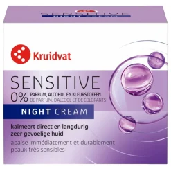 Kruidvat Sensitive Nachtcrème< Nachtcreme