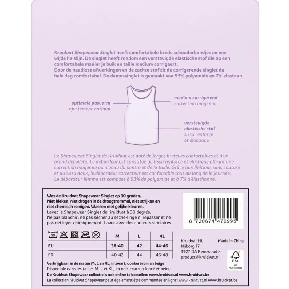 Kruidvat Shapewear Damessinglet<DAMES Damesondergoed