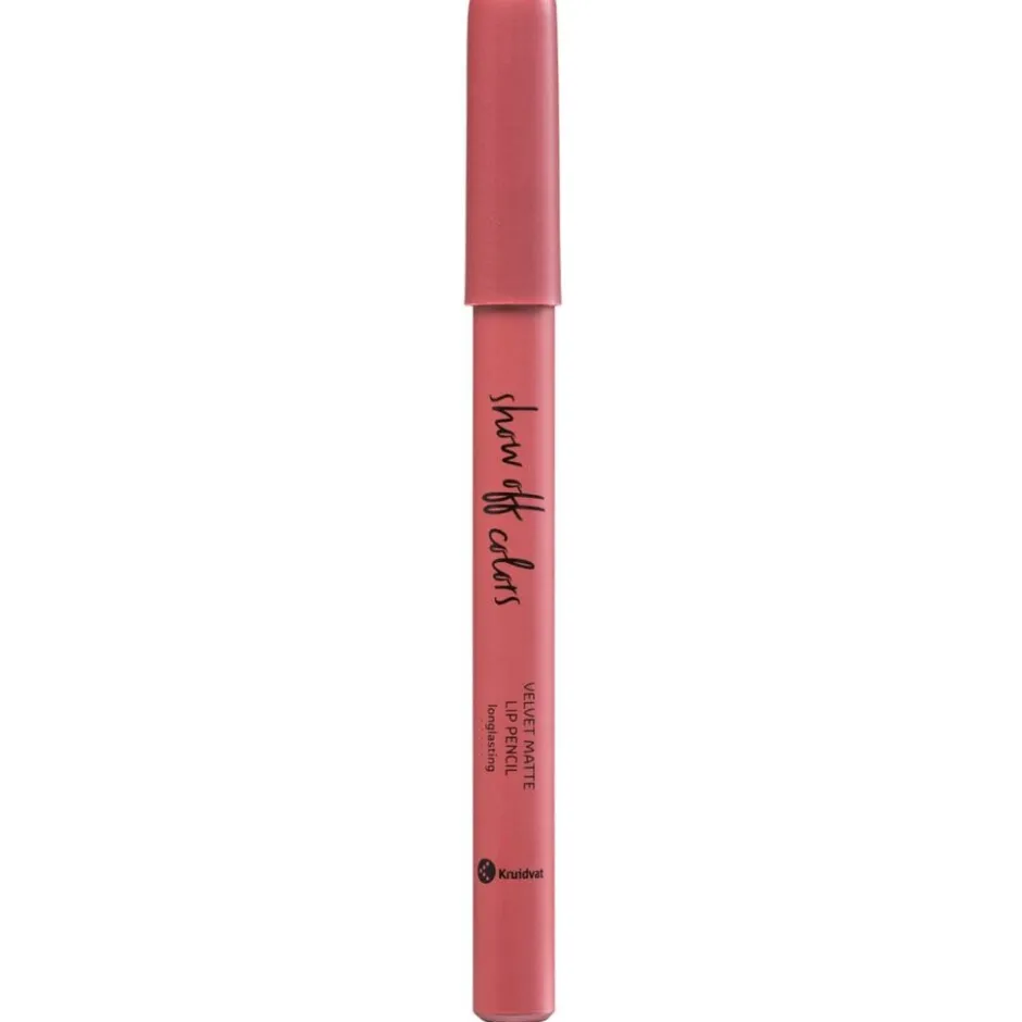 Show Off Colors 037 Velvet Blush Velvet Matte Lip Pencil|Kruidvat