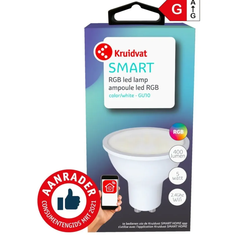 Smart GU10 400LM RGB Ledlamp|Kruidvat New
