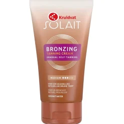 Kruidvat Solait Bronzing Medium Tanning Cream< Zelfbruiners