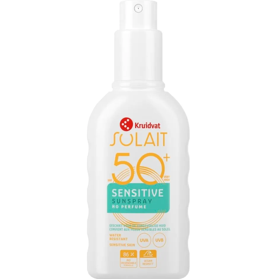 Sensitive SPF50+ Sunspray|Kruidvat Solait Outlet