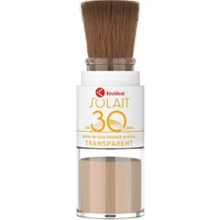 SPF30 Brush on Face Transparant Sun Powder|Kruidvat Solait Best