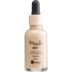 Kruidvat Stay With Me 018 C Light Natural Radiant Matte Serum Foundation< Foundation