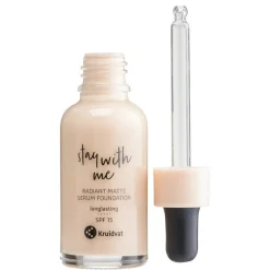 Kruidvat Stay With Me 012 C Fair Blush Radiant Matte Serum Foundation< Foundation