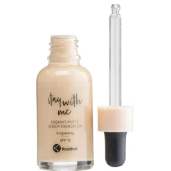 Kruidvat Stay With Me 028 N Medium Biscuit Radiant Matte Serum Foundation< Foundation