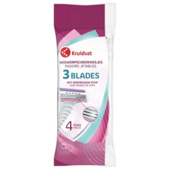 Kruidvat Triple Blades Wegwerpscheermesjes<Heren Scheermesjes