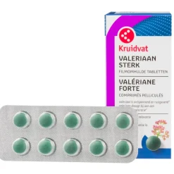 Kruidvat Valeriaan Sterk 375MG Filmomhulde Tabletten< Rust En Ontspanning