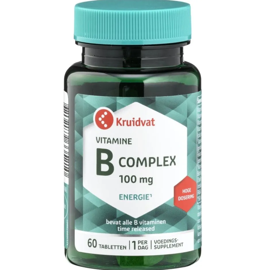 Vitamine B-100 Complex Tabletten|Kruidvat New