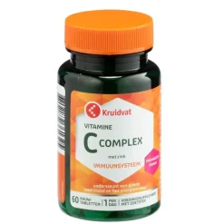 Kruidvat Vitamine C Complex met Zink Kauwtabletten< Vitamines